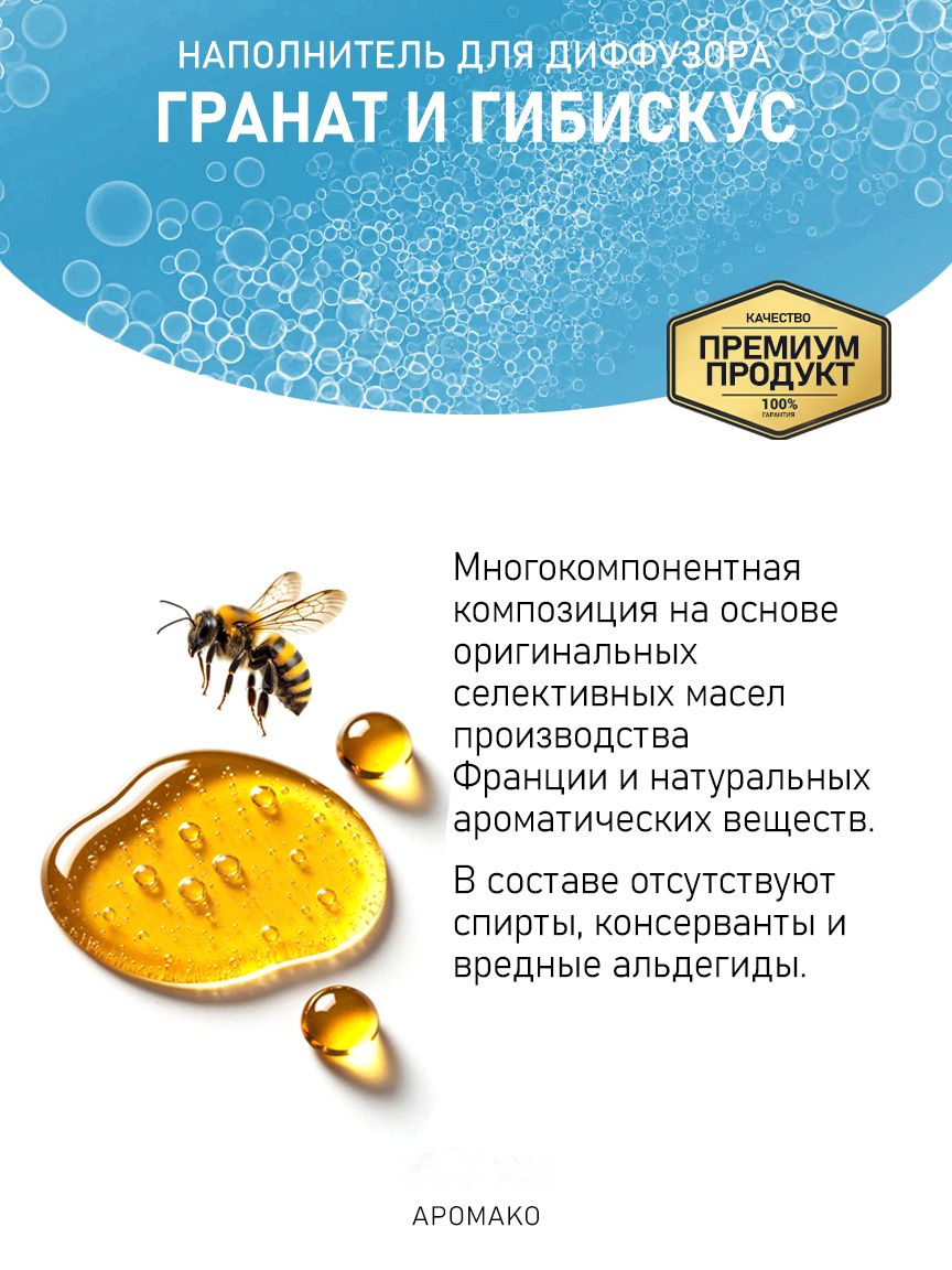 ГРАНАТ И ГИБИСКУС 100 мл