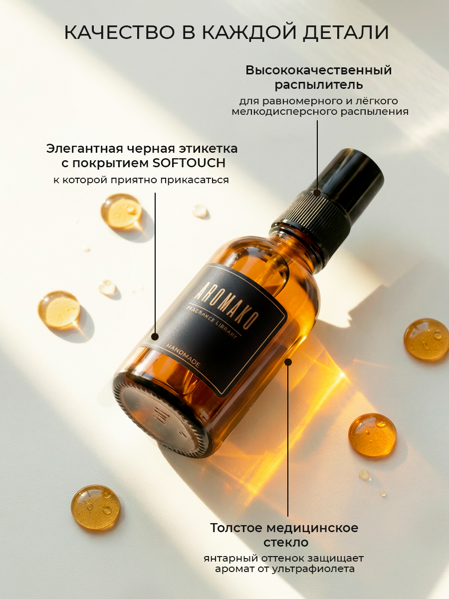 Спрей для дома AromaKo «Капучино», 100 мл Premium