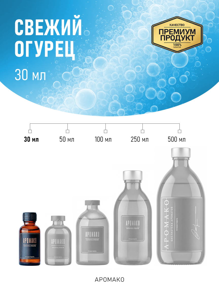 Аромадиффузор «Свежий Огурец», 30 мл