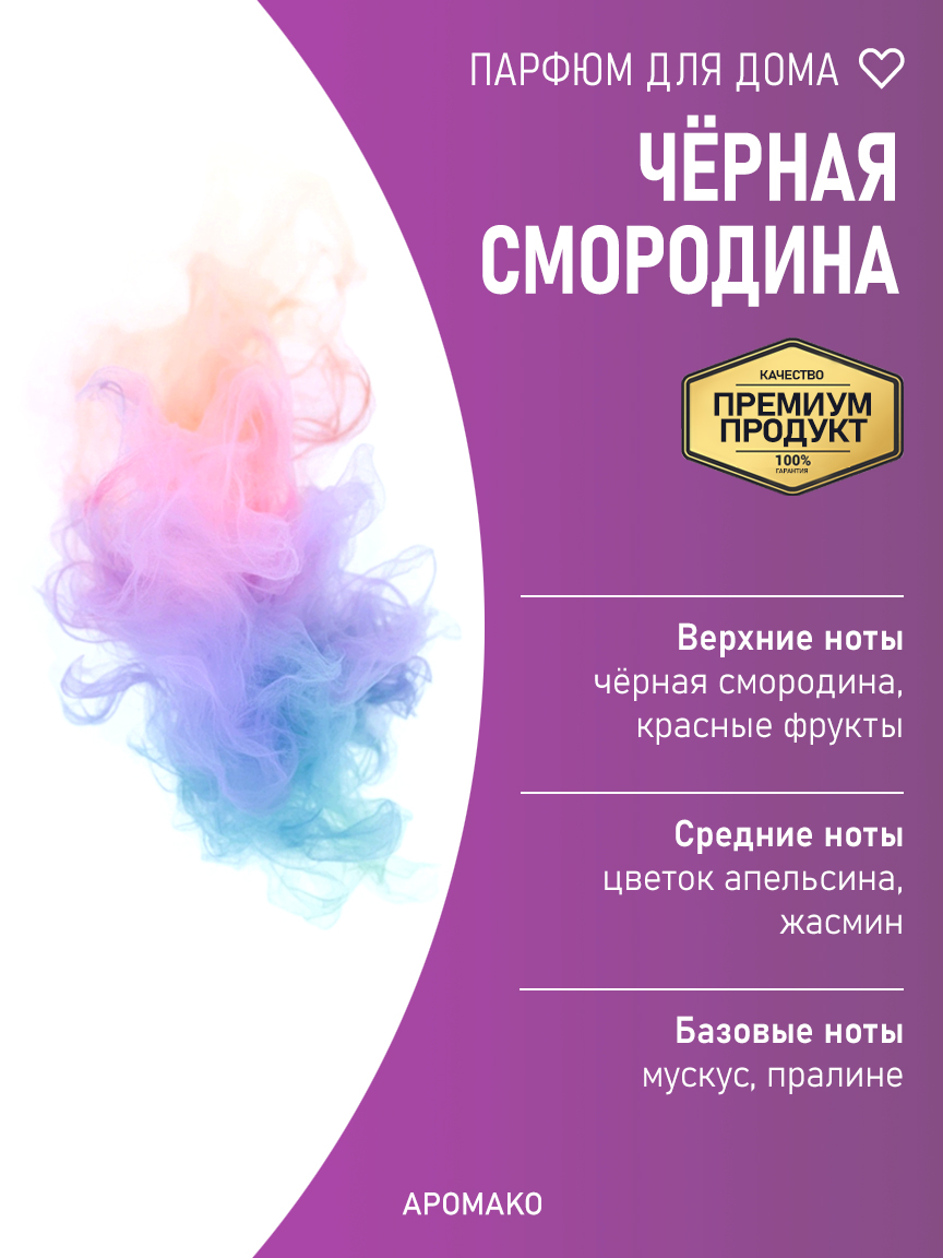 Спрей для дома и текстиля «Чёрная Смородина», 50 мл
