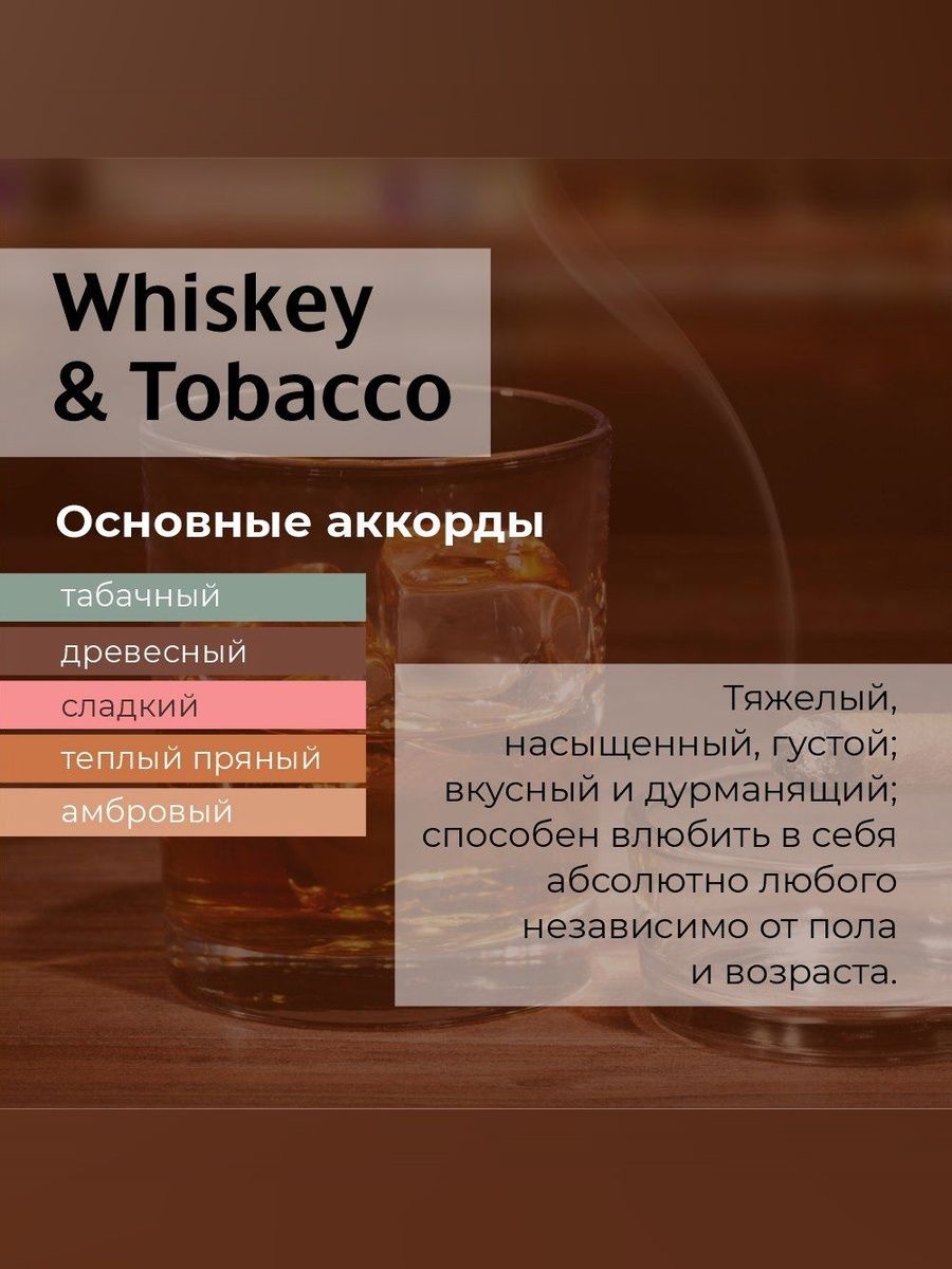 Автомобильный спрей «Виски и Табак», 100 мл