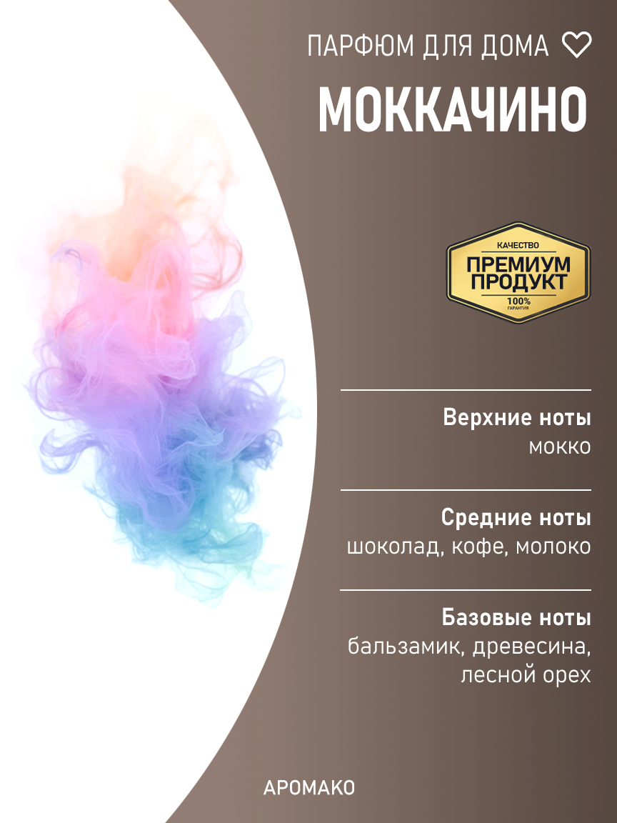 Спрей для дома и текстиля «Моккачино», 100 мл