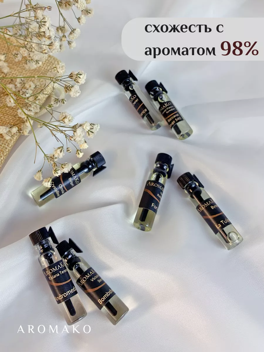 Духи женские стойкие набор пробников духов 7 штук по 1,5мл