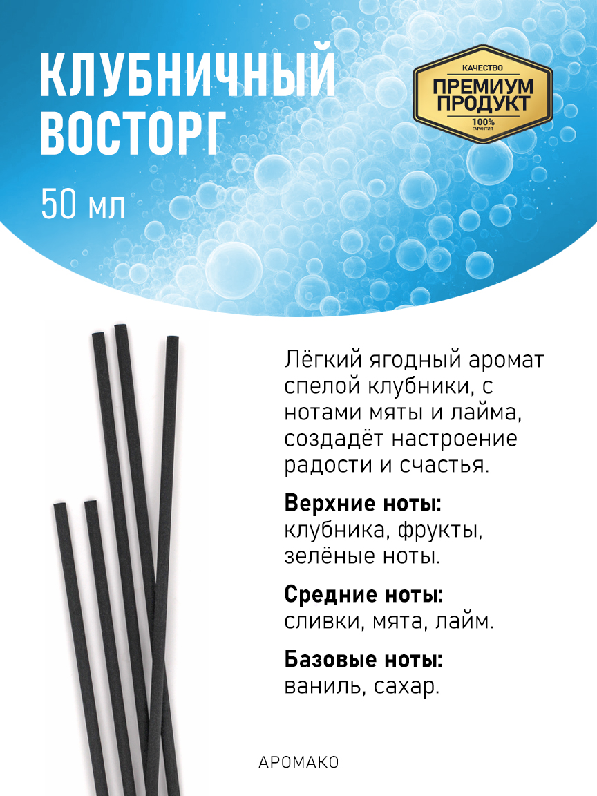 Аромадиффузор «Клубничный Восторг», 50 мл