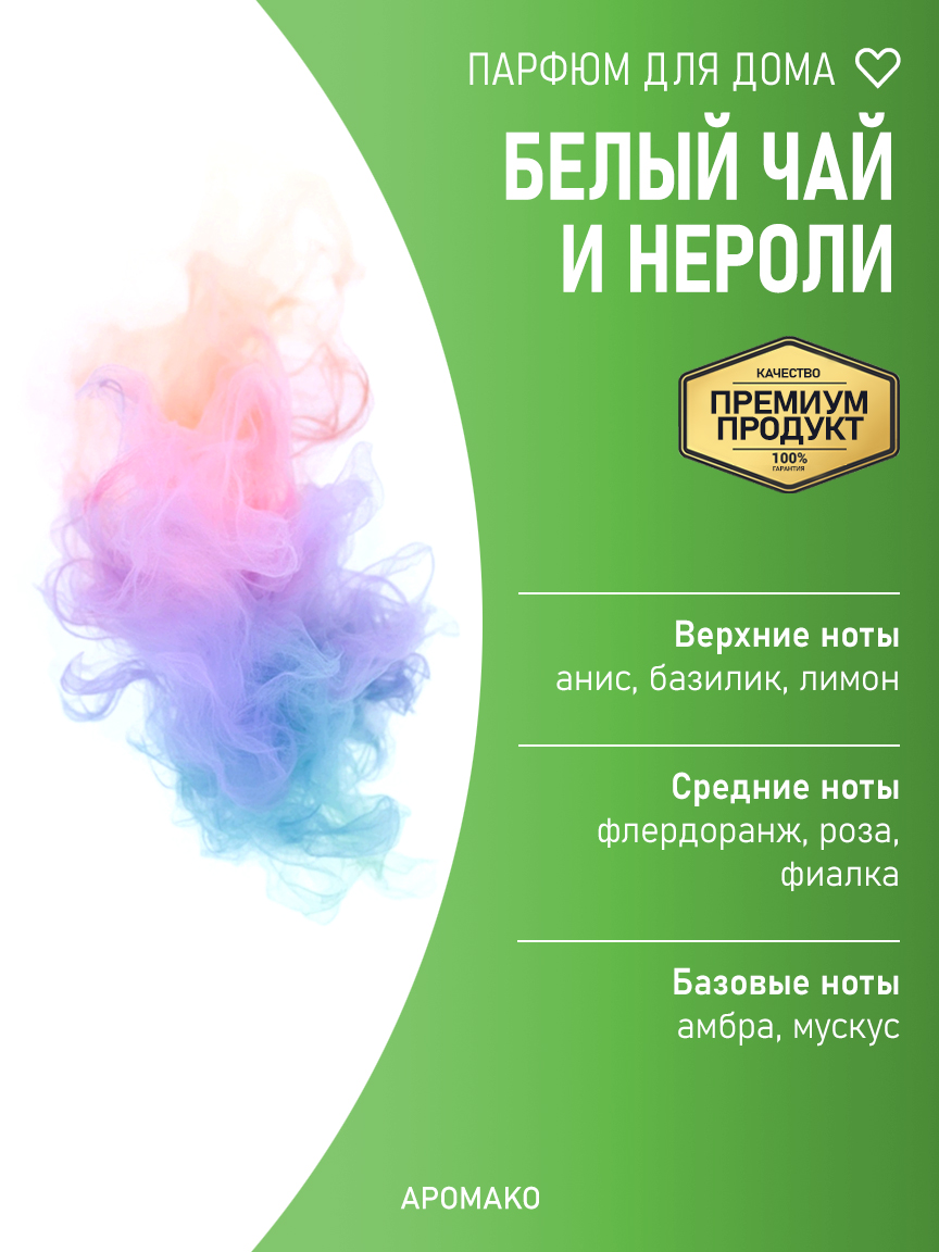 Спрей для дома и текстиля «Белый Чай и Нероли», 200 мл