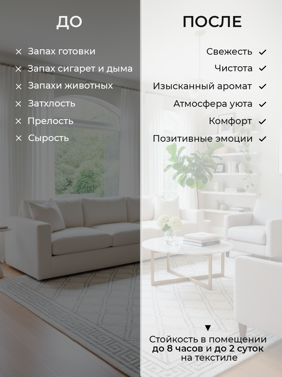 Спрей для дома AromaKo «Капучино», 100 мл Premium