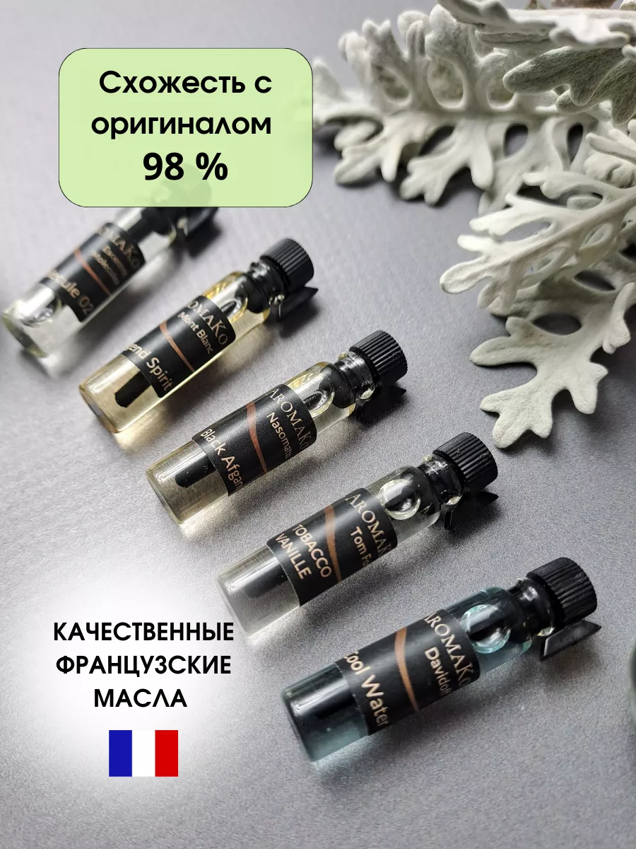 Пробники мужских духов набор 4