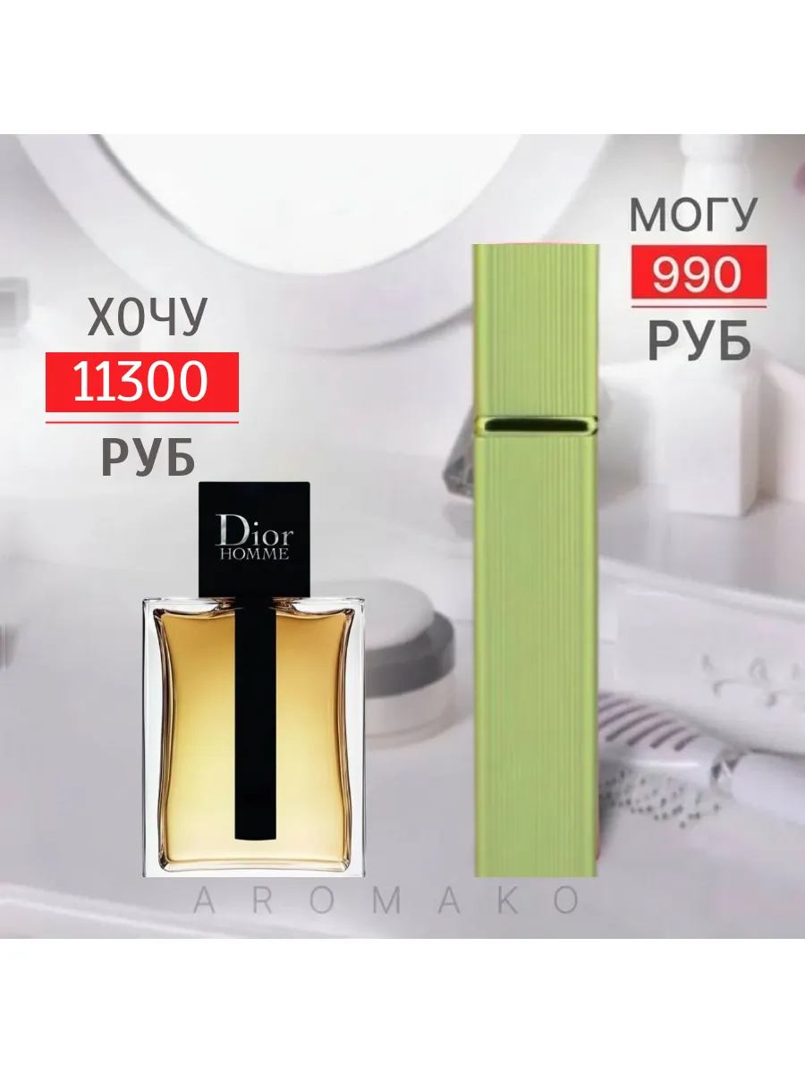 Парфюм — по мотивам по мотивам Dior Homme, 15 мл