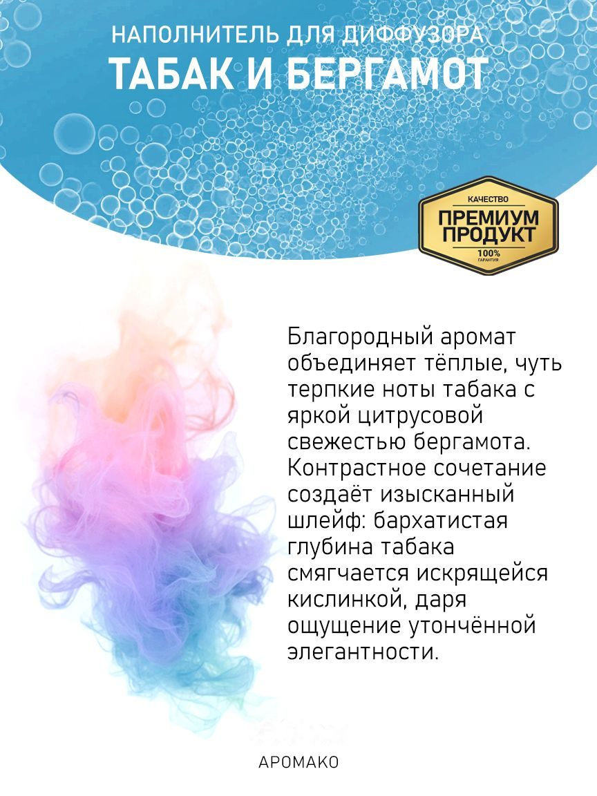 ТАБАК И БЕРГАМОТ 100 мл