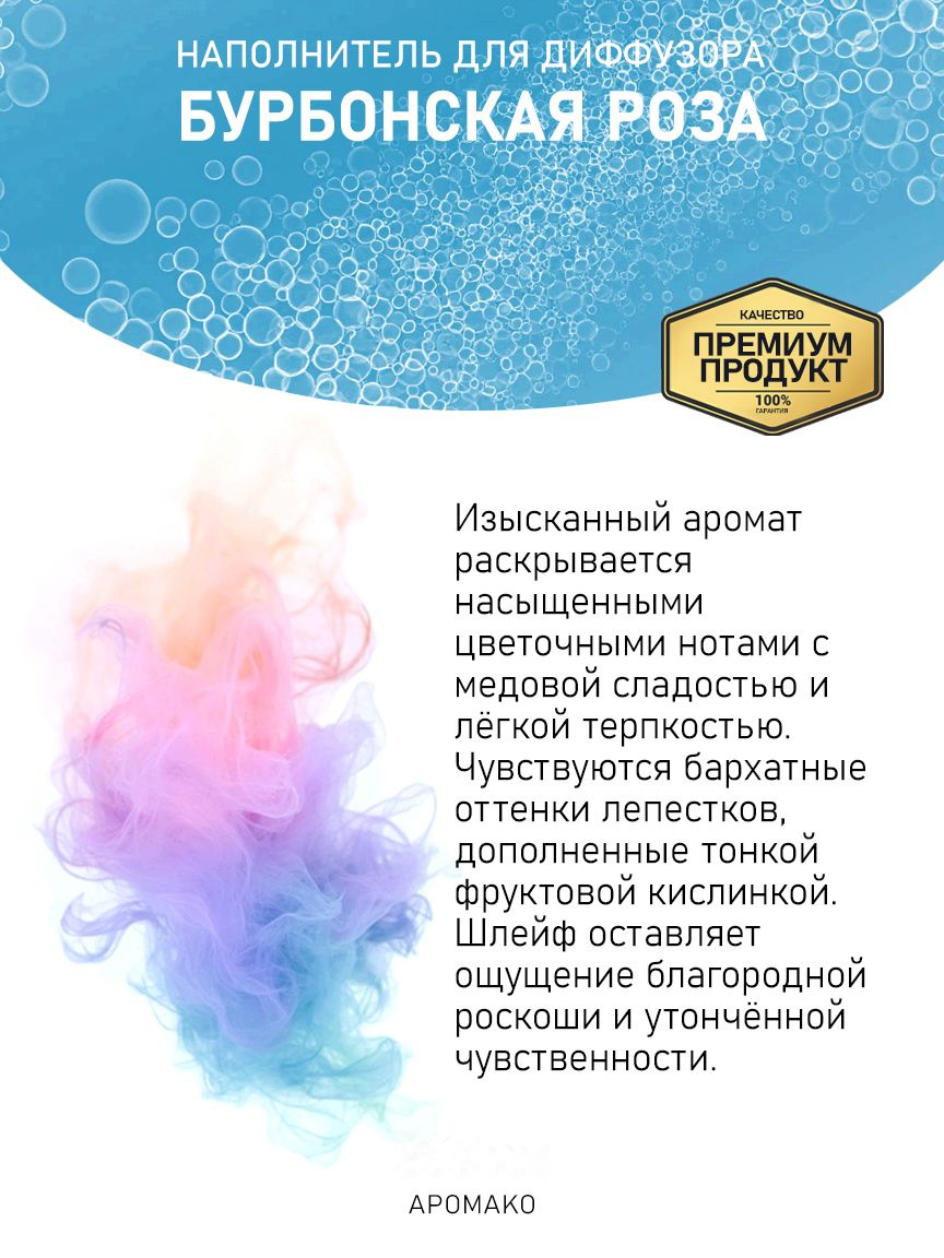 БУРБОНСКАЯ РОЗА 100 мл