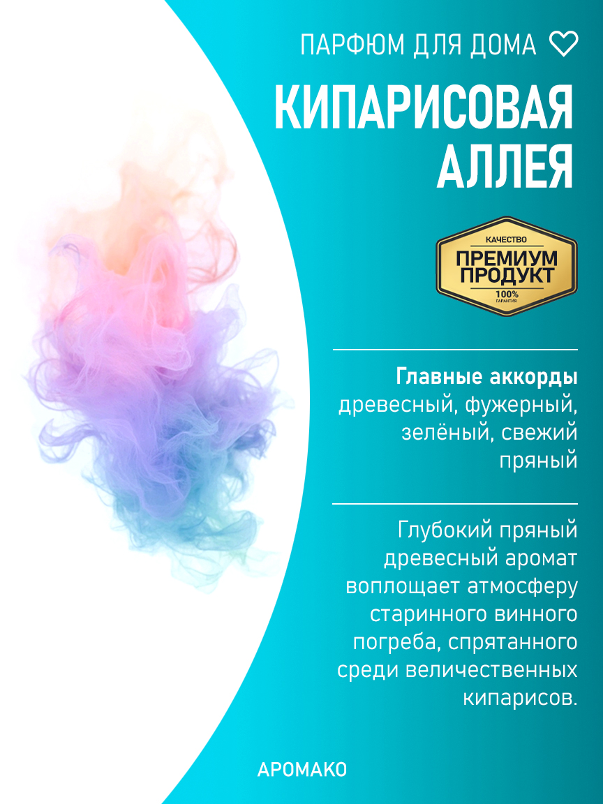 Спрей для дома и текстиля «Кипарисовая Аллея», 50 мл