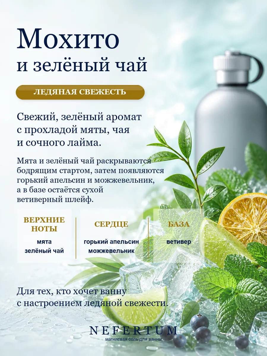 Магниевая соль Эпсом для ванны подарочный набор 4х100 г