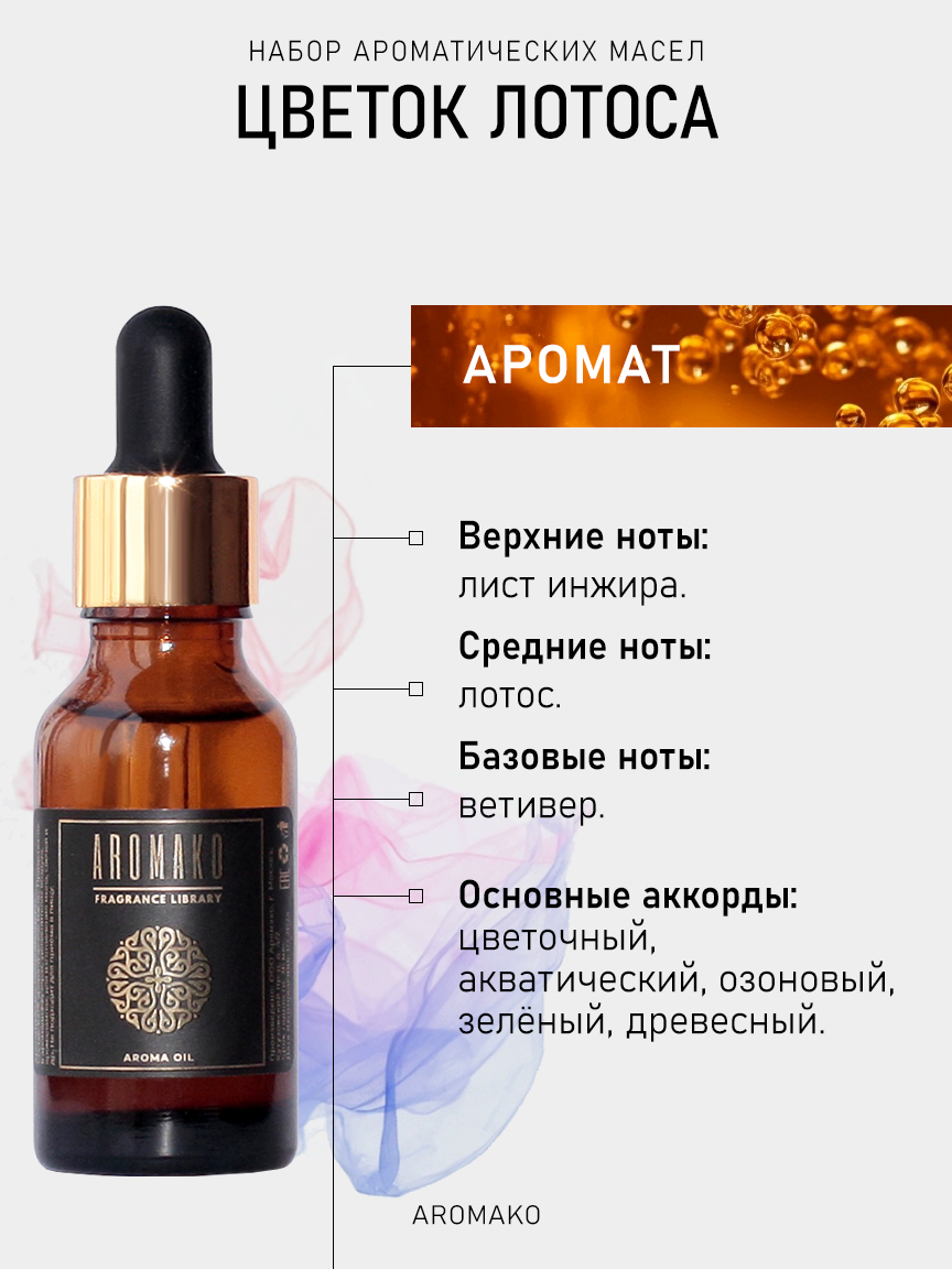 Подарочный набор аромамасел AromaKo «Лес После Дождя», 2 шт. по 20 мл