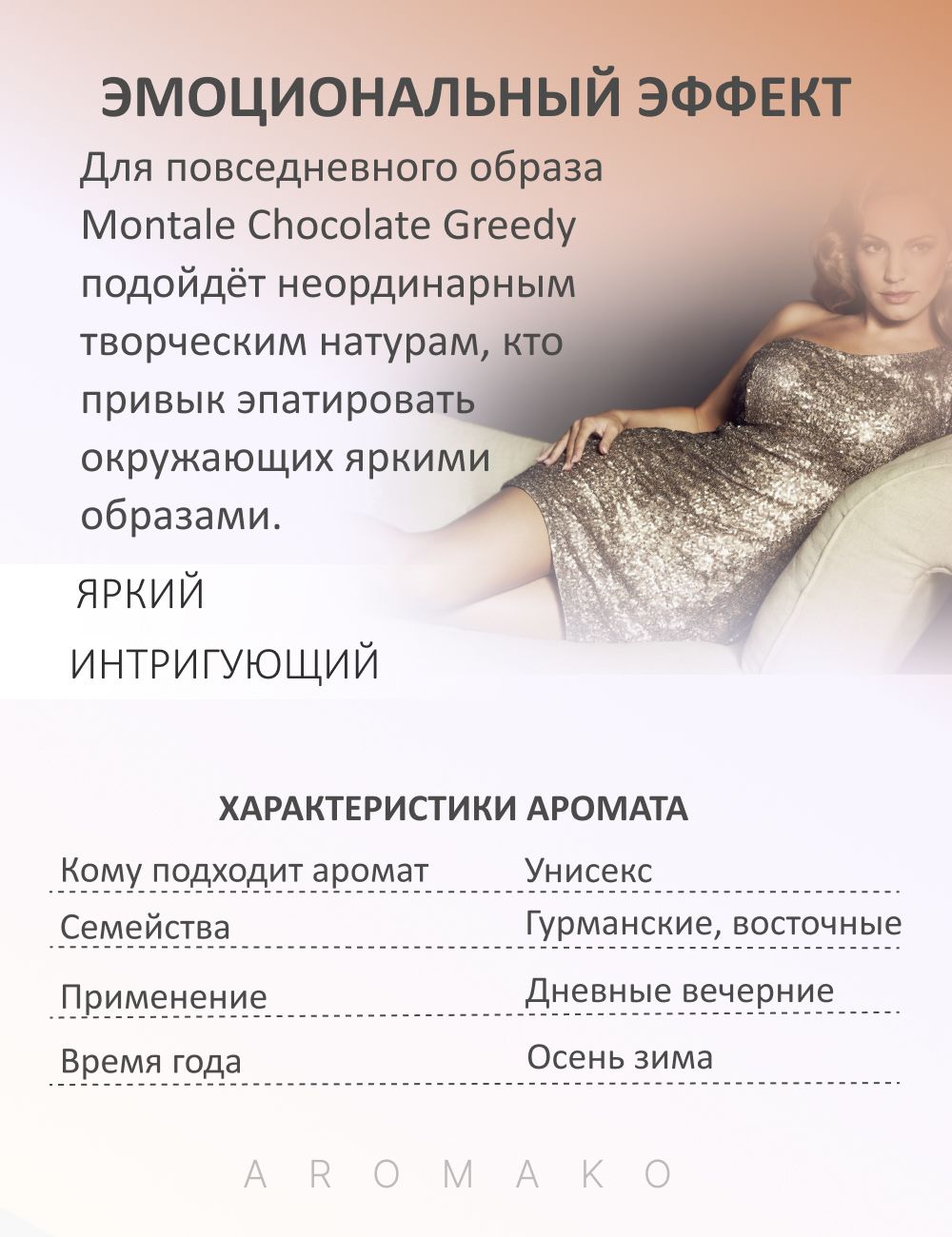 Парфюм — ШОКОЛАД ГРИДИ, 15 мл