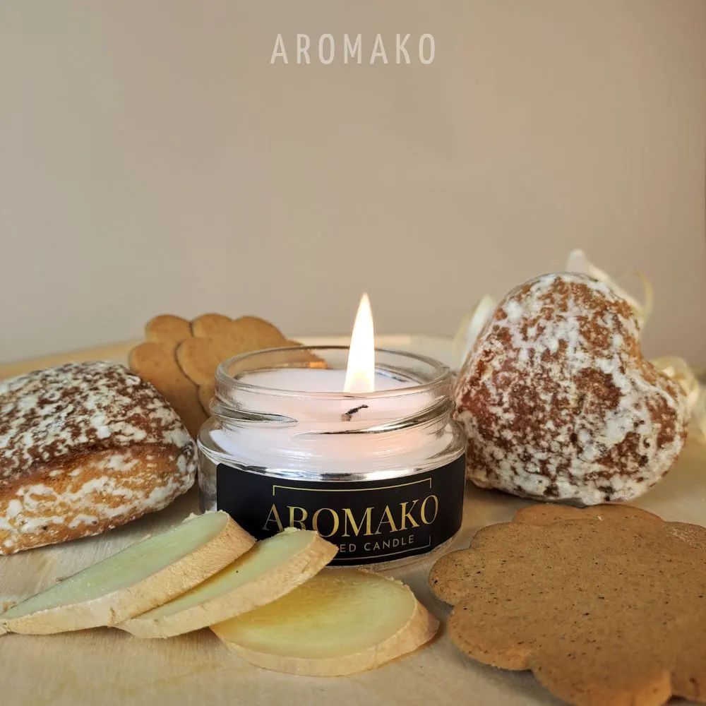 Аромасвеча AromaKo «Имбирный пряник», 50 г