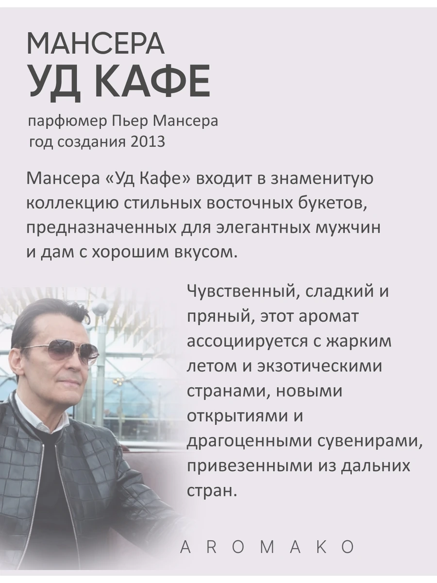 Масляные духи — Aoud Café, 10 мл
