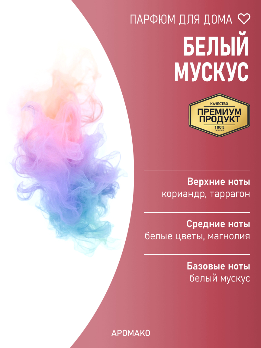 Спрей для дома и текстиля «Белый Мускус», 200 мл
