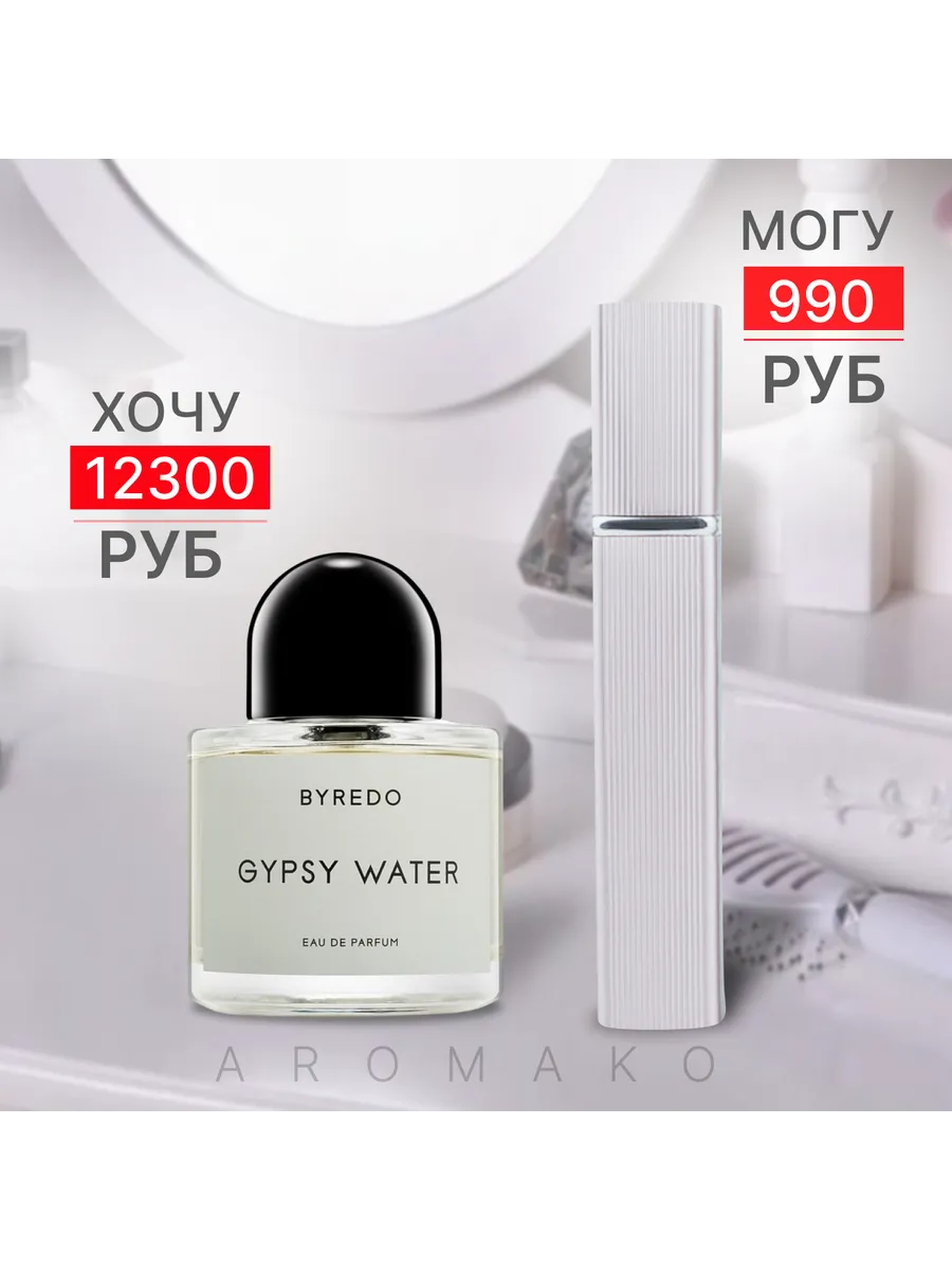 Парфюм — по мотивам ПО МОТИВАМ ЦЫГАНСКАЯ ВОДА GYPSY WATER, 15 мл