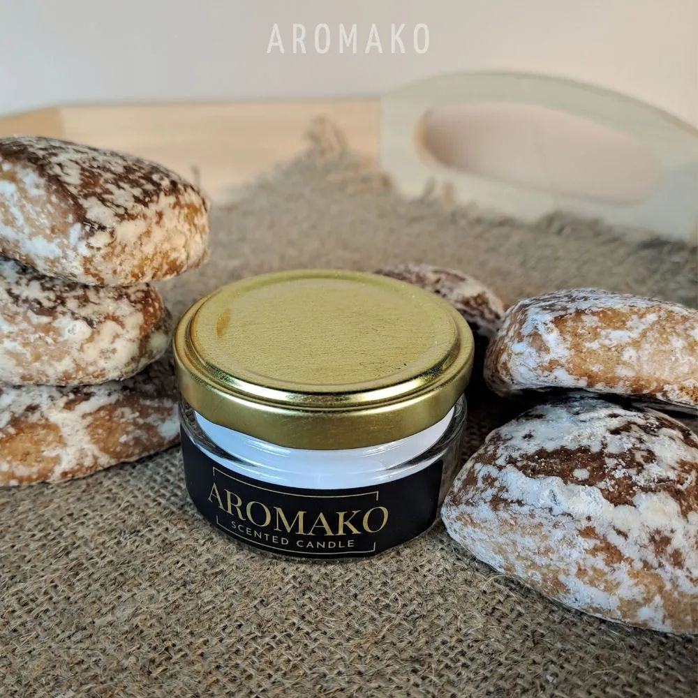 Аромасвеча AromaKo «Имбирный пряник», 50 г